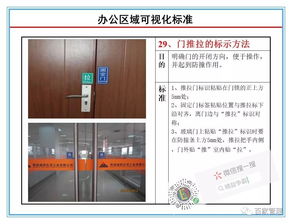 現場管理 工廠辦公區域現場可視化管理標準